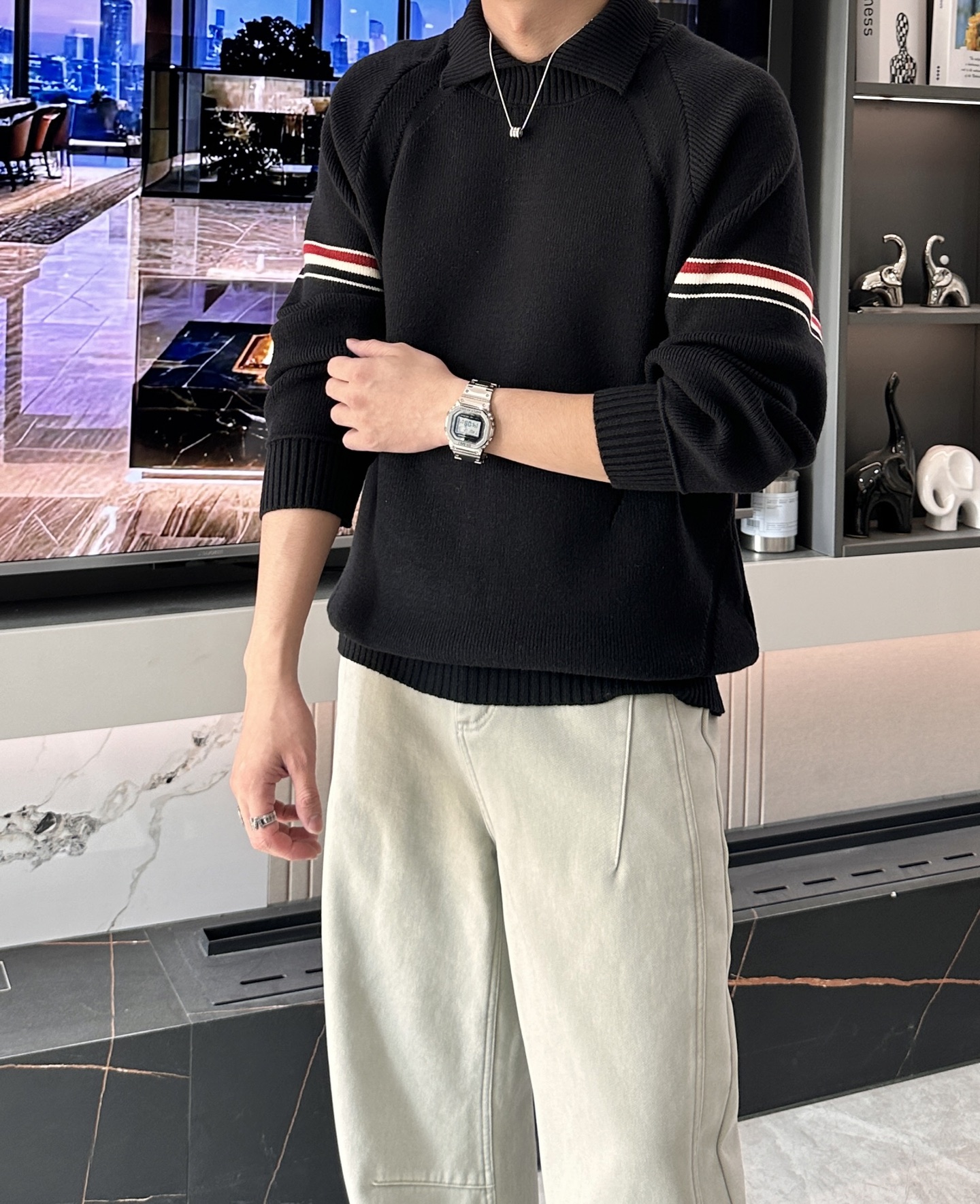 TB 2025秋冬，渠道的精品狠货！！！今年最好看的休闲羊毛衣闭眼入！甄选新西兰进口羊毛混纺面料满足各种