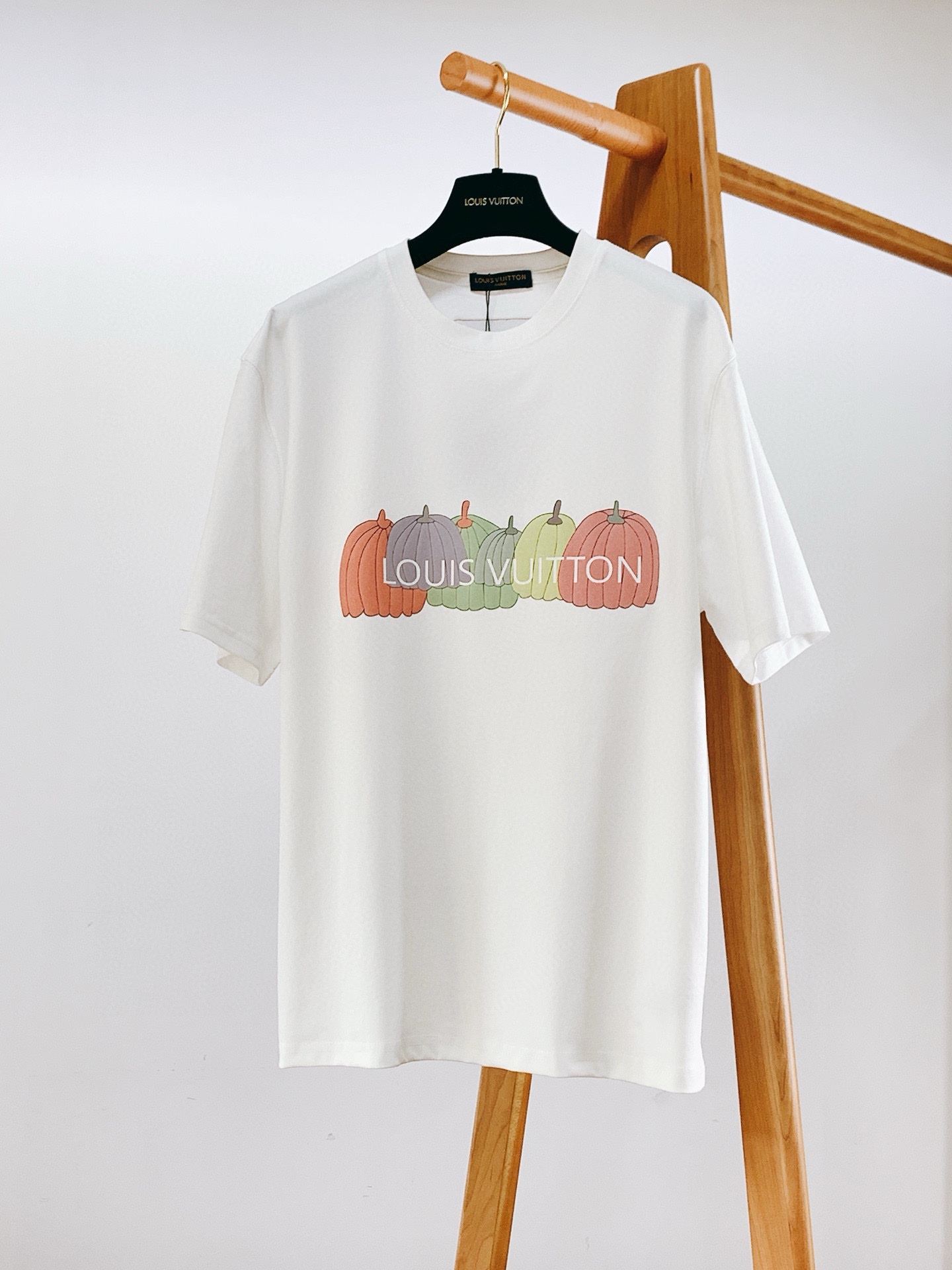 2024 Replik
 Louis Vuitton Kaufen Kleidung T-Shirt Drucken Unisex Baumwolle Stricken Frühling/Sommer Kollektion Kurzarm