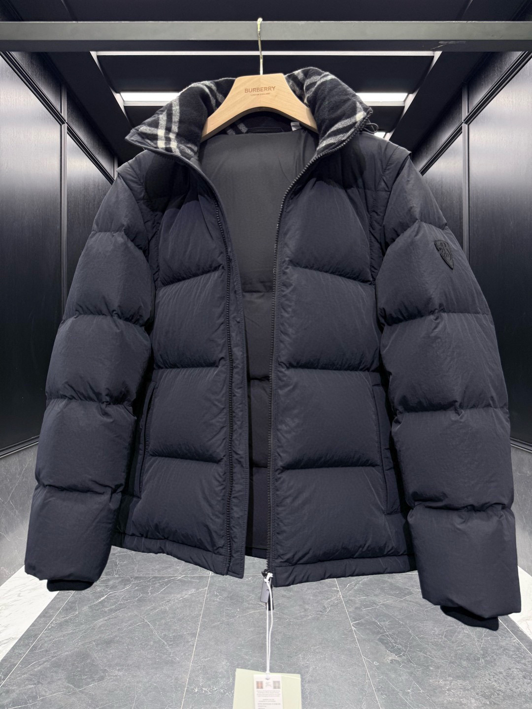 BBR** 2025秋冬顶级柏利可拆袖连帽夹克羽绒服.可脱袖变马甲.可脱帽变立领夹克/立领马甲/一件衣服