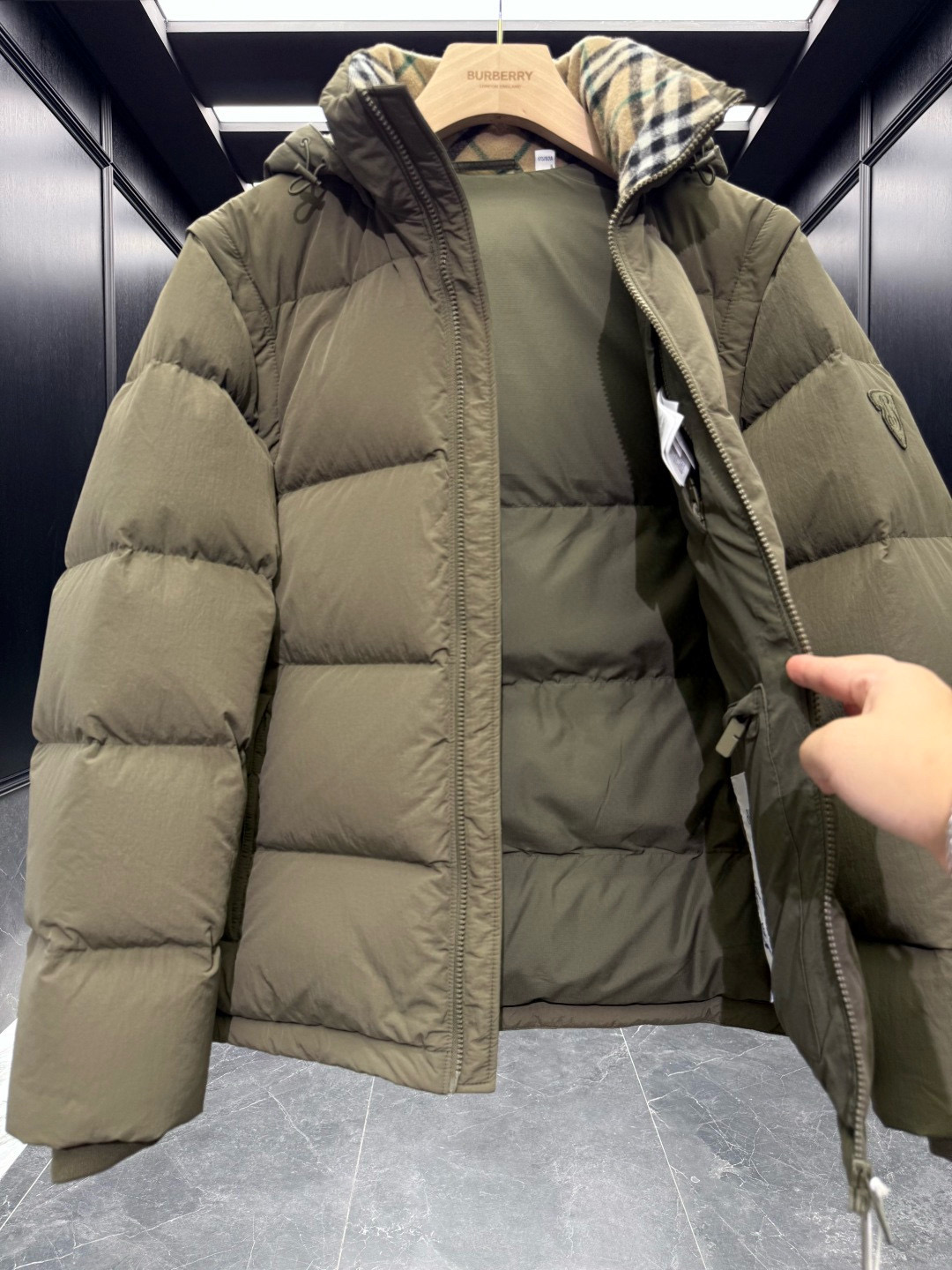 BBR** 2025秋冬顶级柏利可拆袖连帽夹克羽绒服.可脱袖变马甲.可脱帽变立领夹克/立领马甲/一件衣服