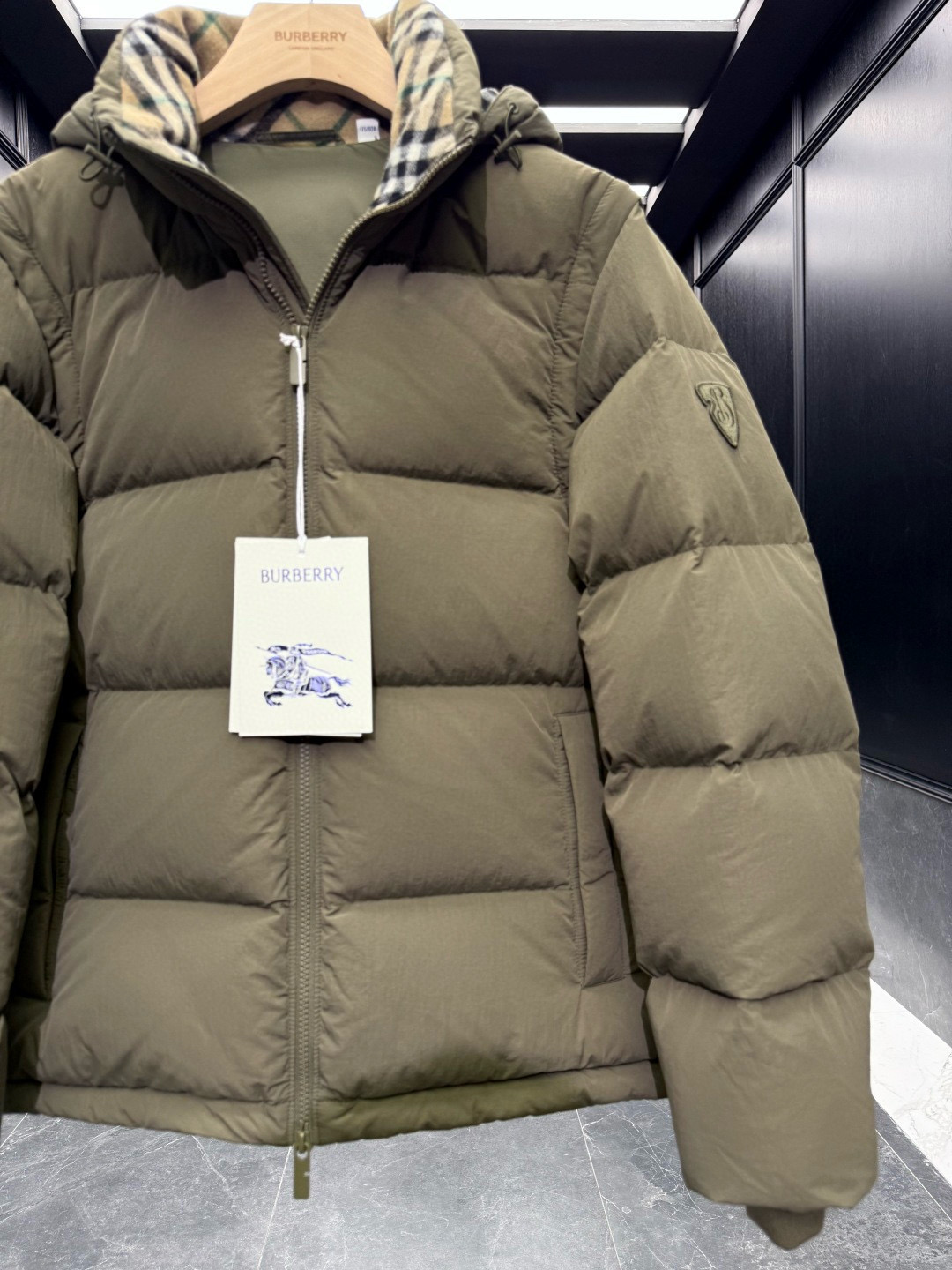 BBR** 2025秋冬顶级柏利可拆袖连帽夹克羽绒服.可脱袖变马甲.可脱帽变立领夹克/立领马甲/一件衣服