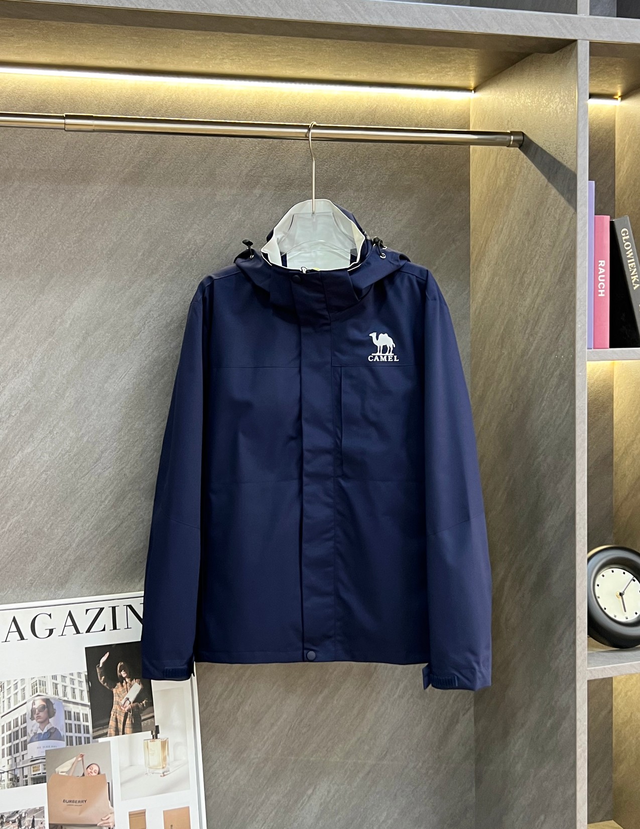 Cameron Camel’s Hood Outdoors Hat Coat: Water-Proof Urban Adventure Suit. - 图片 4