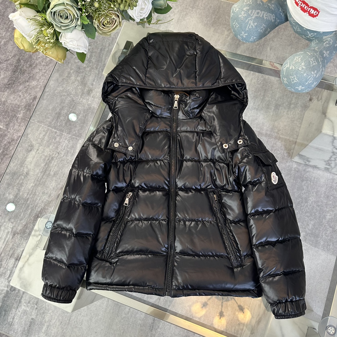 Moncler Odzież Płaszcze & kurtki Kurtka puchowa Odzież dziecięca Czarny Różowy Biały Dzieci Dziewczyna Unisex Kolekcja jesienna/zima