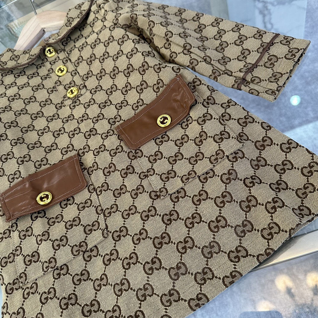 古驰 Gucci 高定典藏名品高定成衣时装外套连衣裙衬衫T恤 #3826D435 8