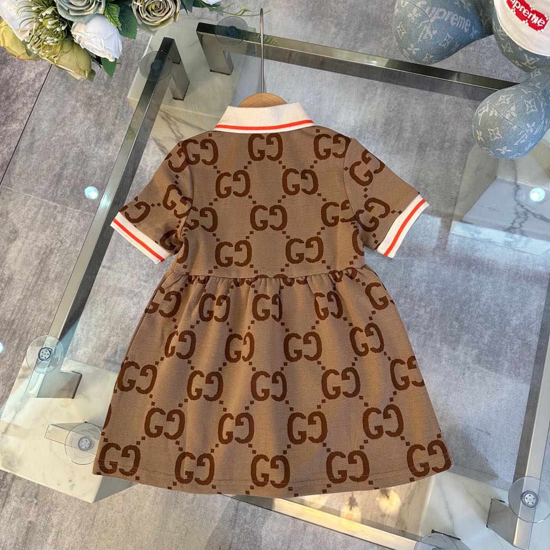 Gucci Kids Polo Dress - Breathable Cotton, Perfect for Spring & Summer 8 i1736562992830 8300 0 6
