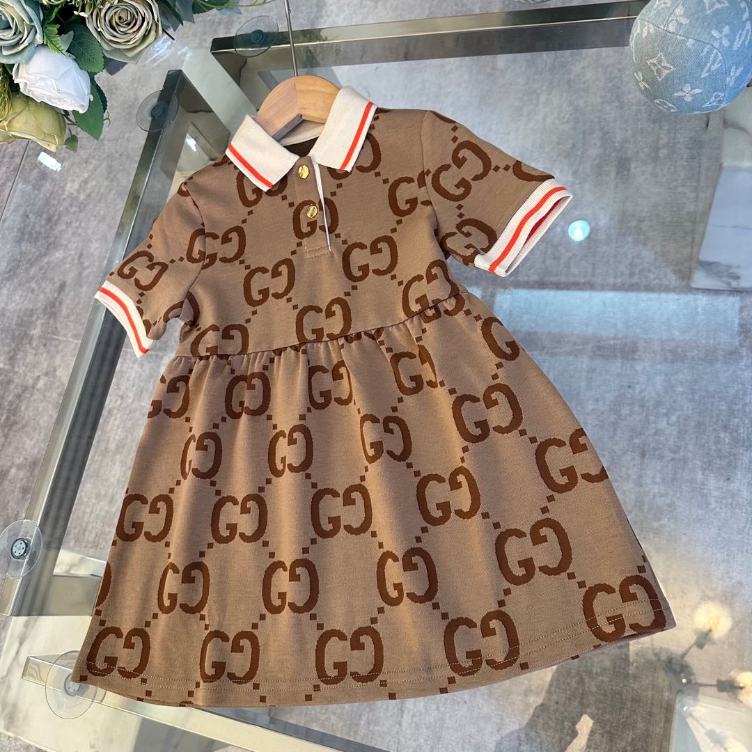 Gucci Kids Polo Dress - Breathable Cotton, Perfect for Spring & Summer 5 i1736562993012 5801 0 3