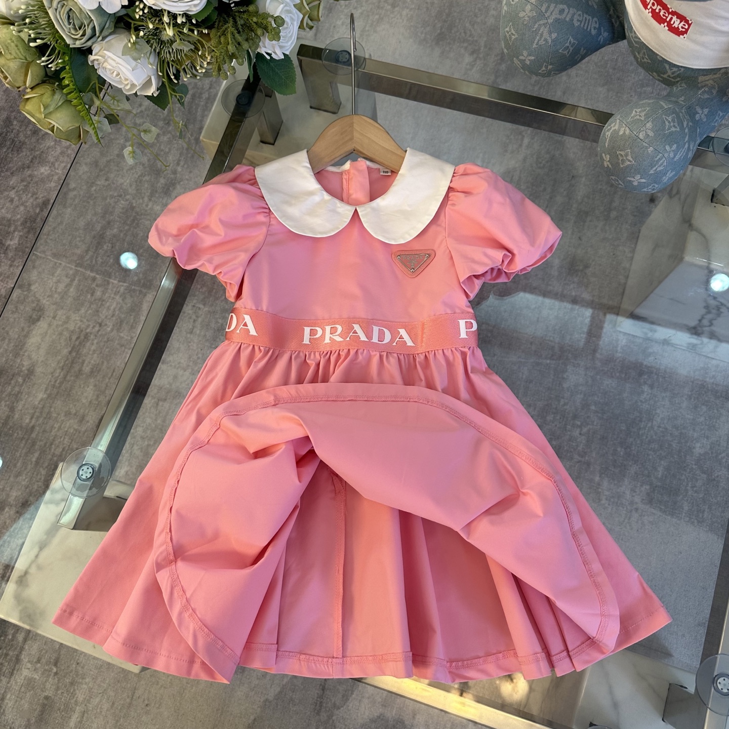 Classic Bubble-Sleeve Dress: 100% Cotton, High Quality, Affordable – HY Spot. - 图片 7
