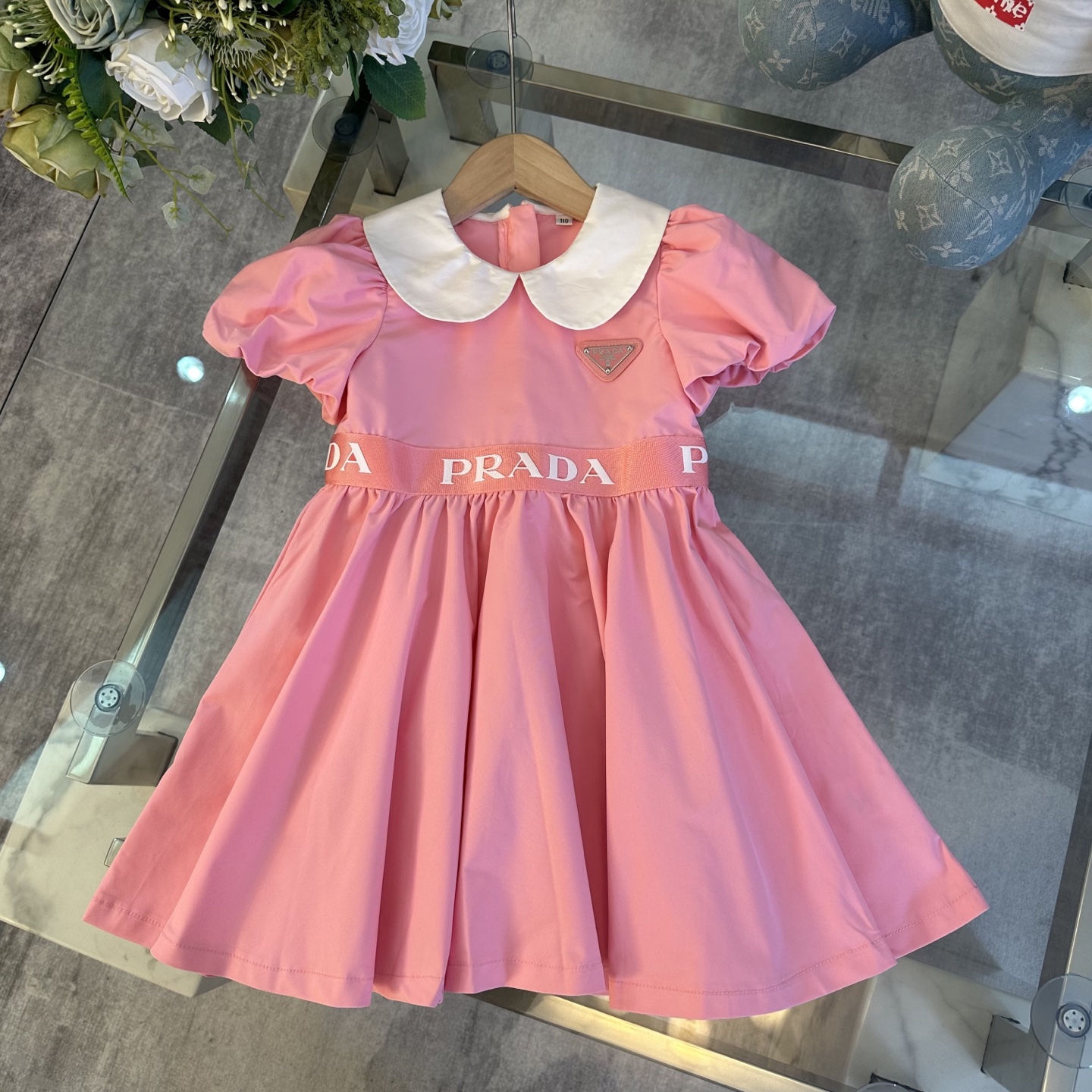 Classic Bubble-Sleeve Dress: 100% Cotton, High Quality, Affordable – HY Spot. - 图片 1