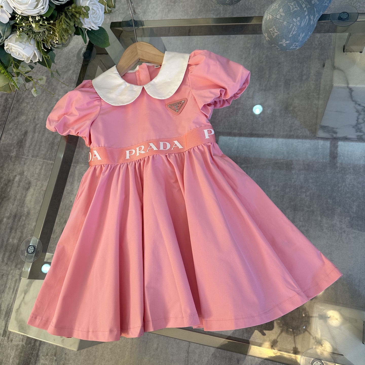 Classic Bubble-Sleeve Dress: 100% Cotton, High Quality, Affordable – HY Spot. - 图片 6