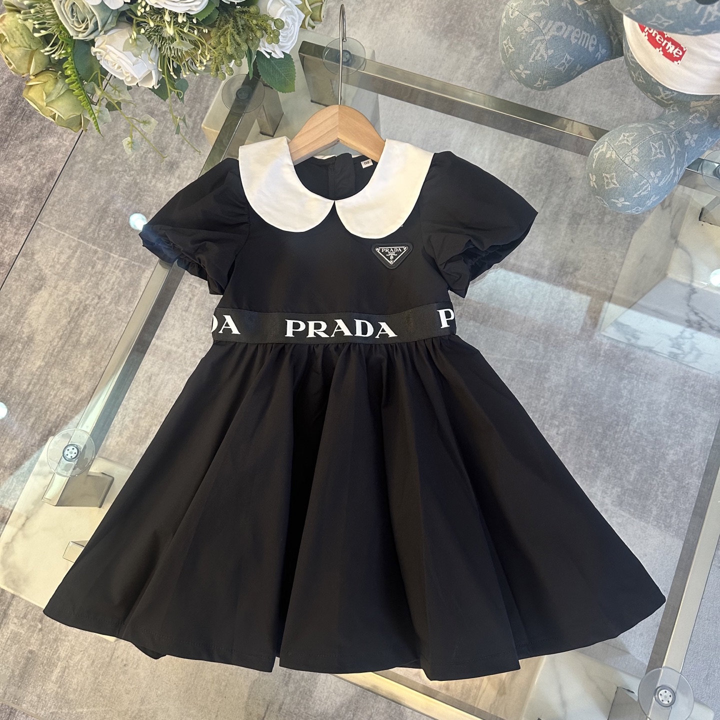 Classic Children’s Cotton Dress: High-Quality Spot, 348% Cashback, Sizes 110-160 - 图片 1