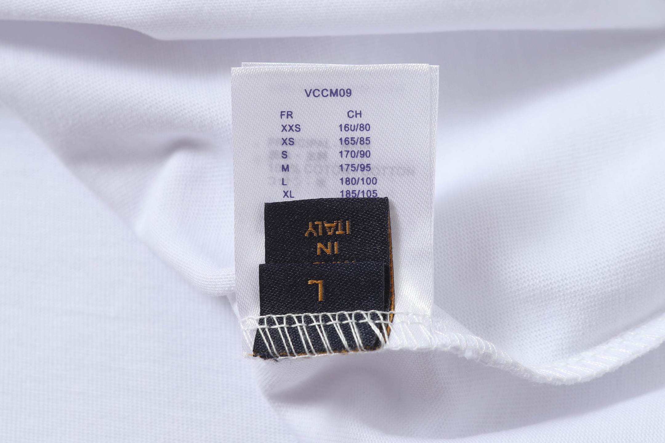 Louis Vuitton/路易威登 25ss 渐变小标牙刷绣圆领短袖T恤 黑色 白色