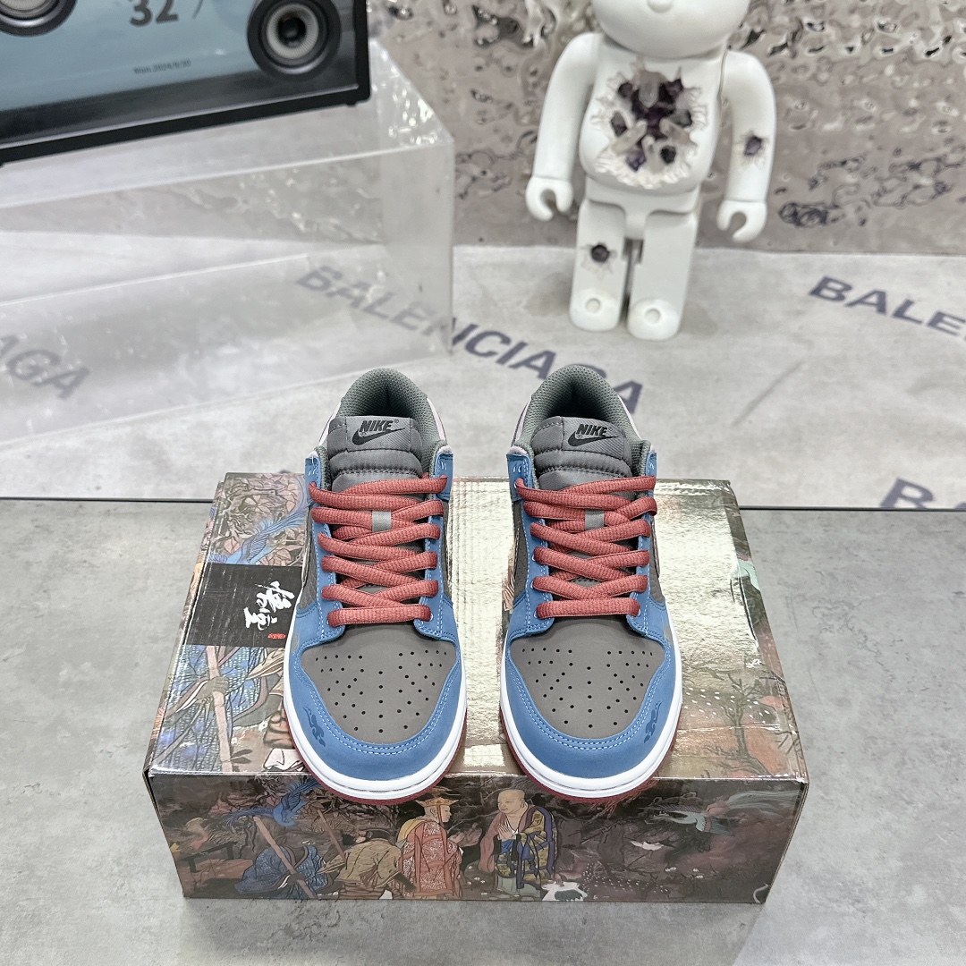 NO:615726,The top version of the creatively customized 'Black Myth Wukong' color scheme is so cool!  Nike.SB Dunk Low 'Heart of Sand' dunk series low-top casual sports skateboard shoes 'navy blue gray burgundy gold black Wukong' size 35.5 36 36.5 37.5 38 38.5 39 40 40.5 41 42 42.5 43 44 44.5 45 46, casual shoes/sports shoes, sneakers19860909顶级版本 创意定制《黑神话悟空》配色这么帅！耐克.SB Dunk Low”Heart of Sand“扣篮系列低帮休闲运动滑板板鞋“藏蓝灰酒红金黑悟空” 尺码35.5 36 36.5 37.5 38 38.5 39 40 40.5 41 42 42.5 43 44 44.5 45 46,休闲鞋/运动鞋,sneakers,Women's Shoes