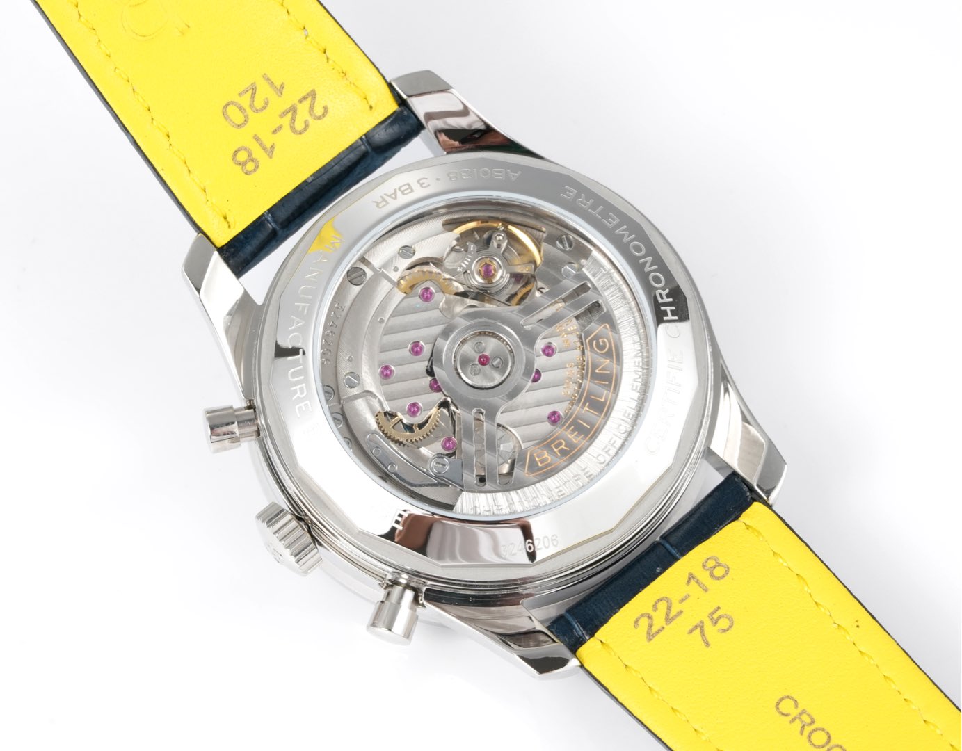 百年灵 Navitimer 腕表皮带,男,手表 9