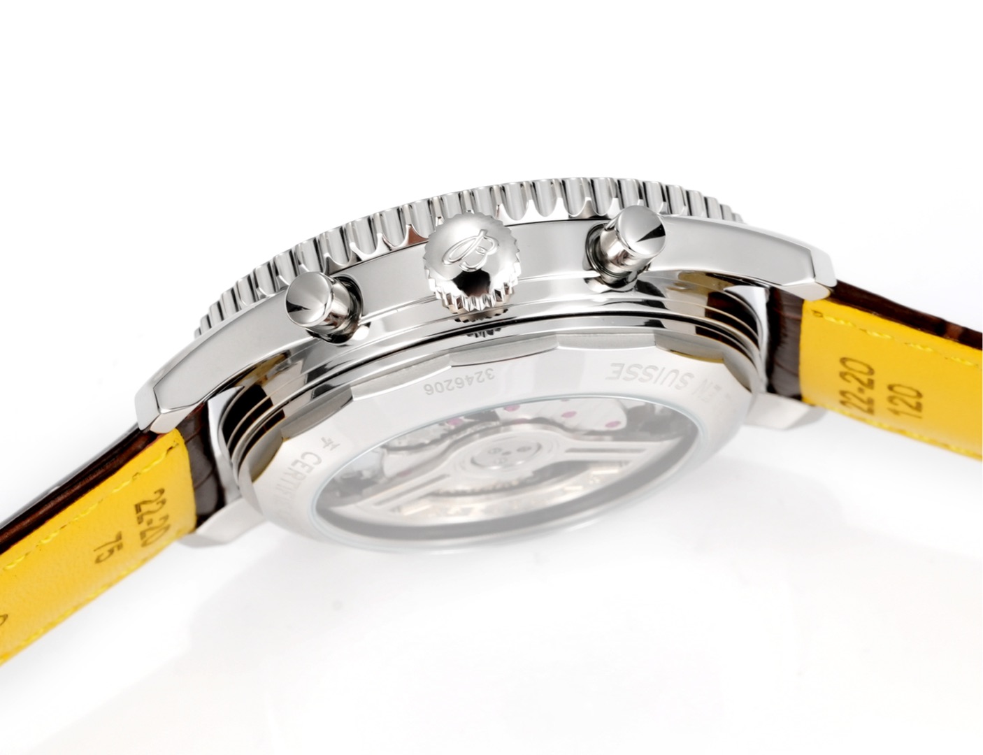 百年灵 Navitimer 航空计时腕表皮带,男,手表 6