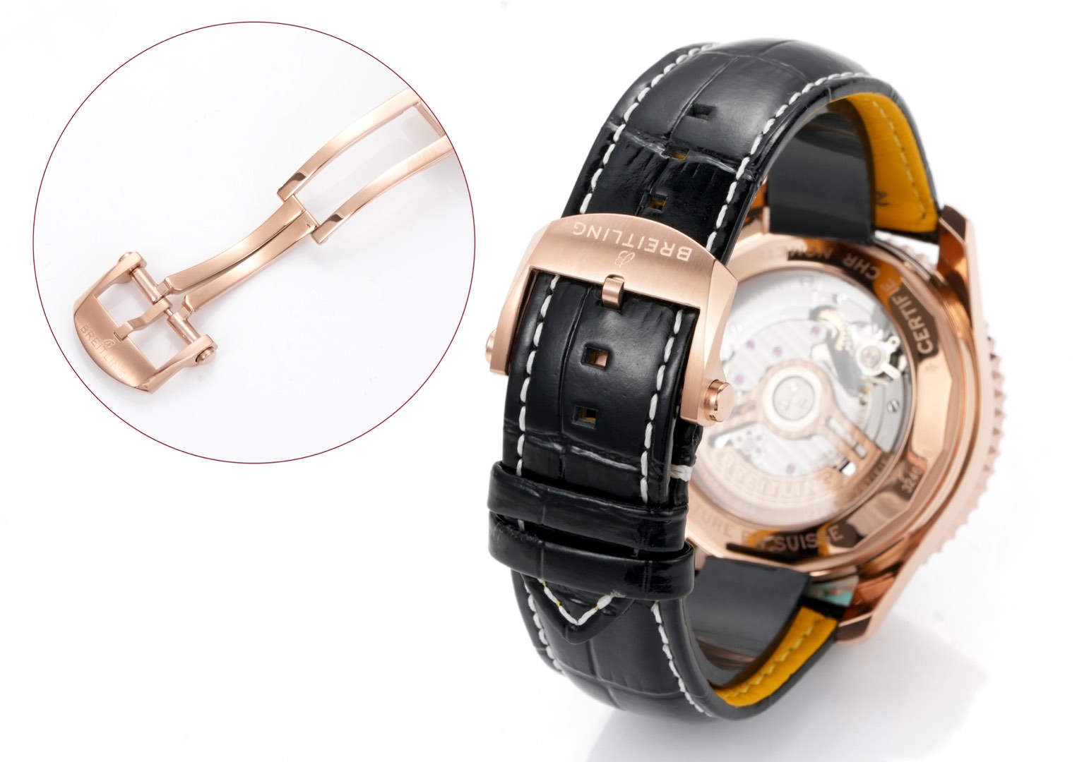 百年灵 Navitimer 腕表皮带,男,手表 8