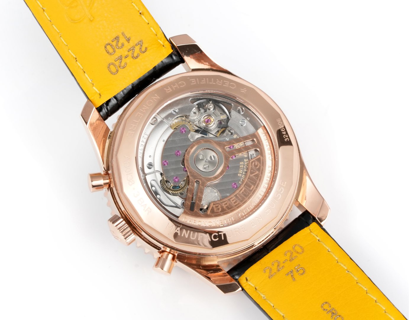 百年灵 Navitimer 腕表皮带,男,手表 9