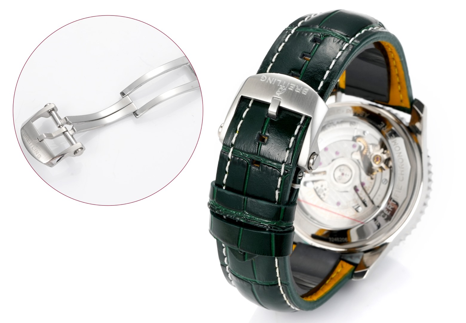 百年灵 Navitimer 腕表皮带,男,手表 8