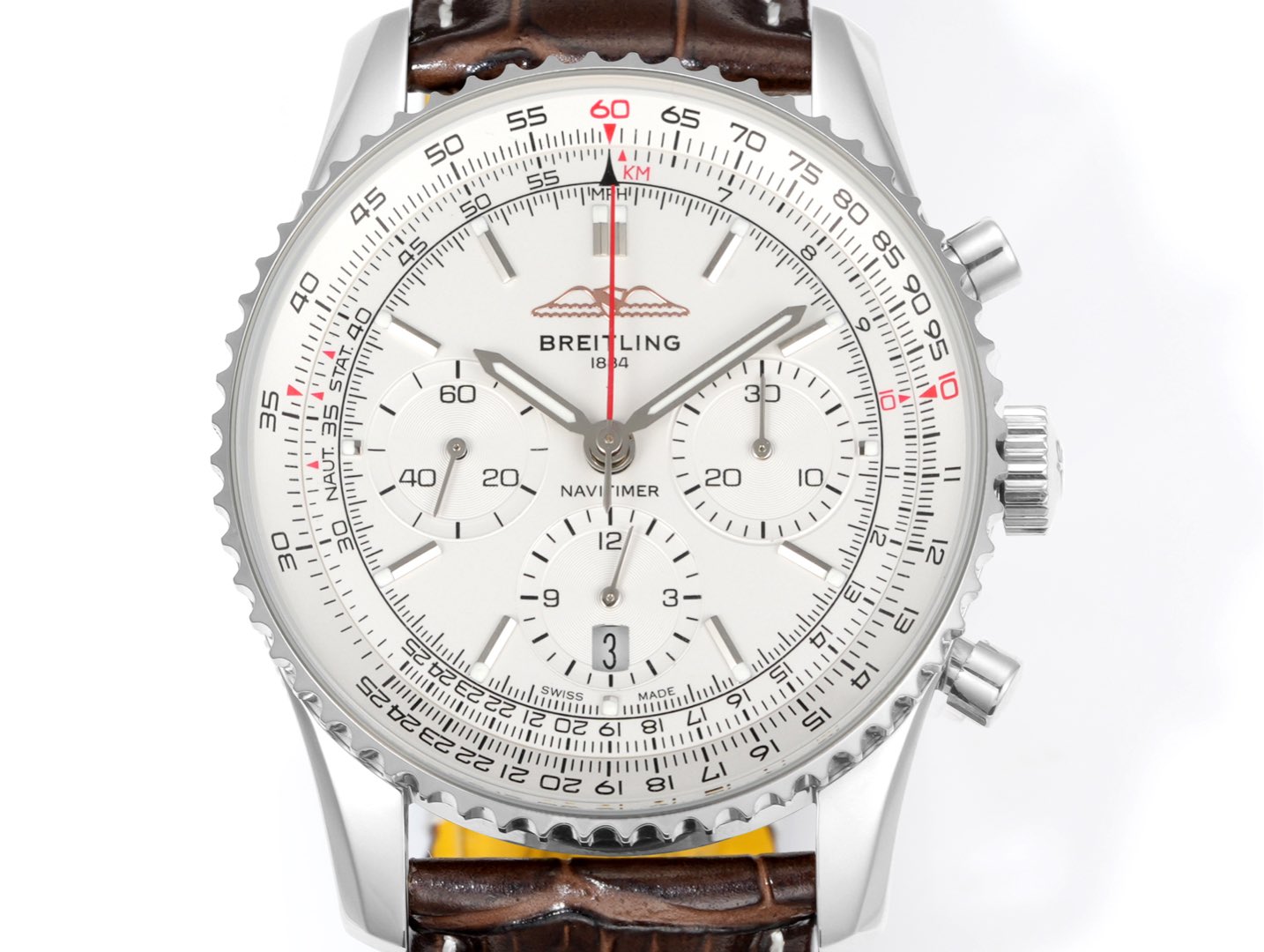 百年灵 Navitimer 腕表皮带,男,手表 2