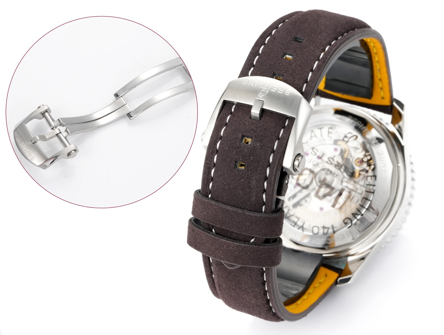 百年灵 Navitimer 腕表皮带,男,手表 8