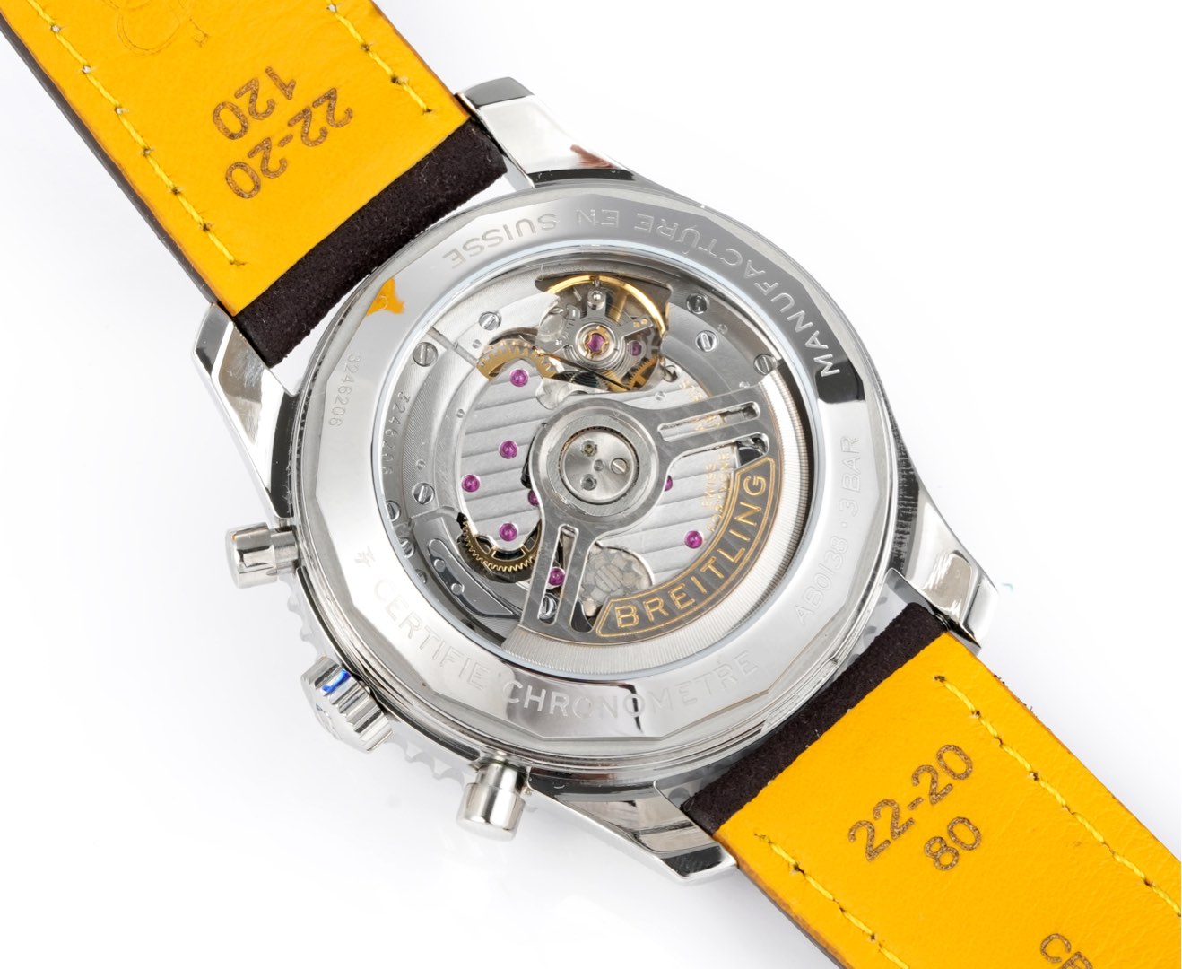 百年灵 Navitimer 腕表皮带,男,手表 9