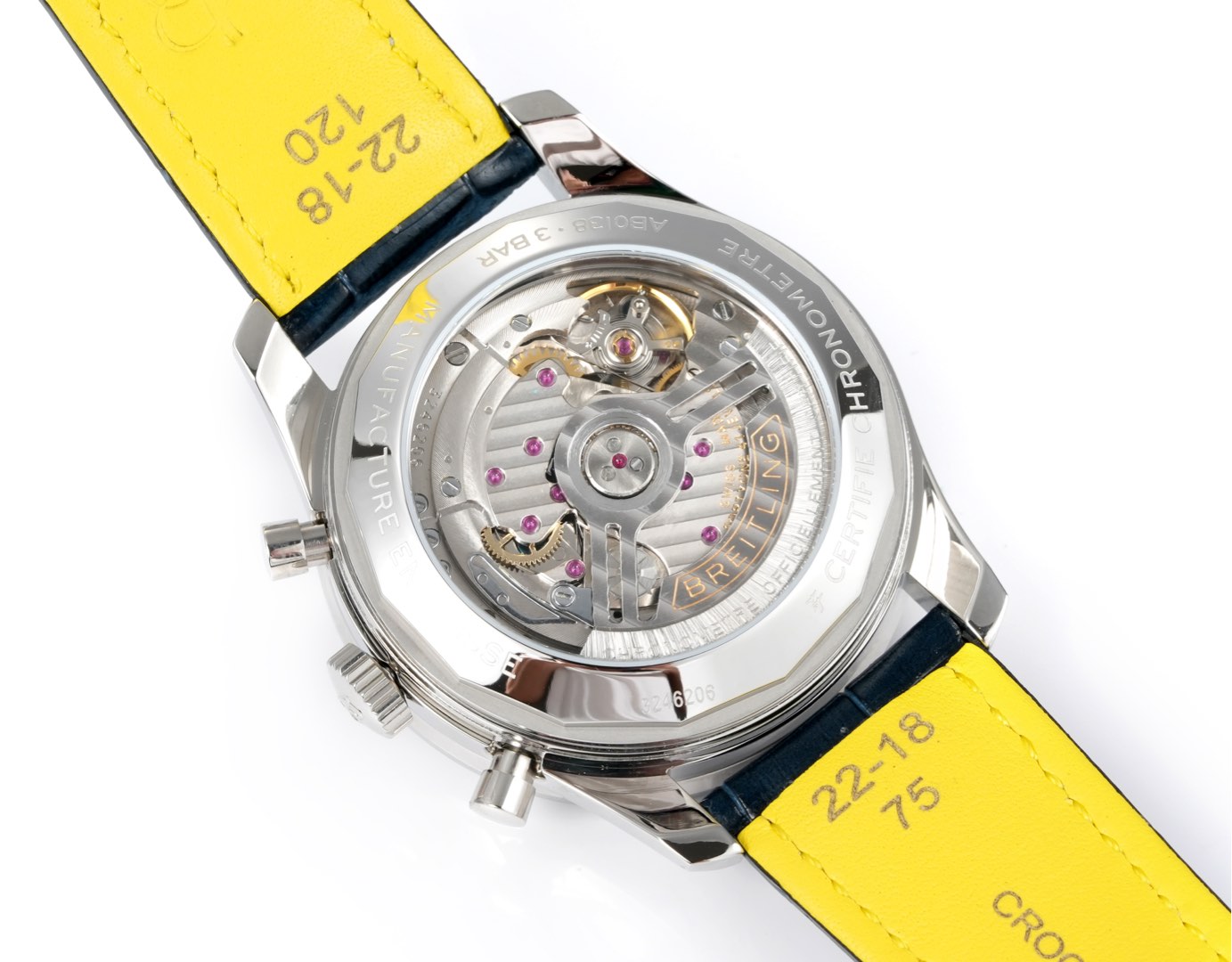 百年灵 Navitimer 腕表皮带,男,手表 9