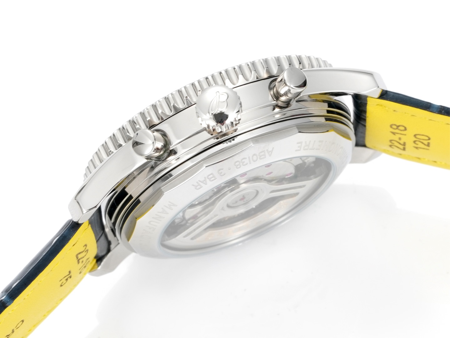 百年灵 Navitimer 航空计时腕表皮带,男,手表 6