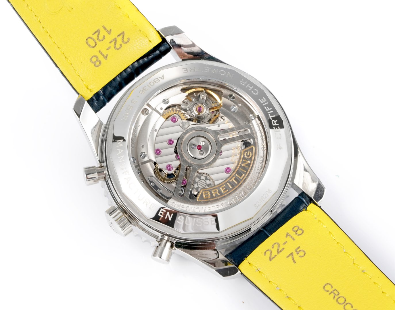 百年灵 Navitimer 腕表皮带,男,手表 9