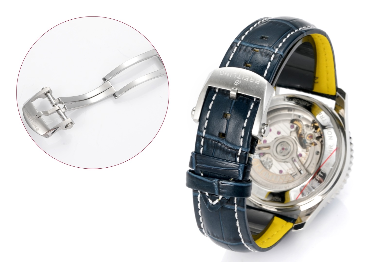 百年灵 Navitimer 腕表皮带,男,手表 8