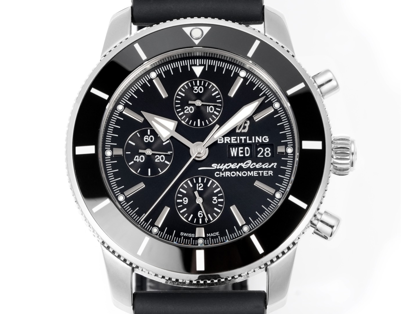 “100-Year Spirit Super-Ocean Culture Men’s Mechanical Wristwatch with Double Calendar Display” - 图片 2