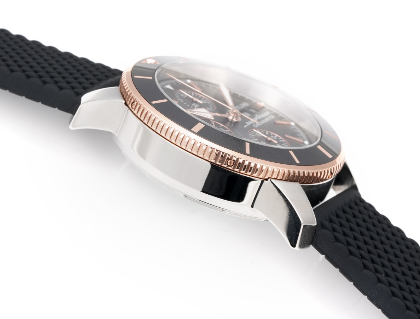 Ocean Culture Double Calendar Watch: BLS V2 Edition with Super-Luminova Nightlight and Milan Steel Belt - 图片 7