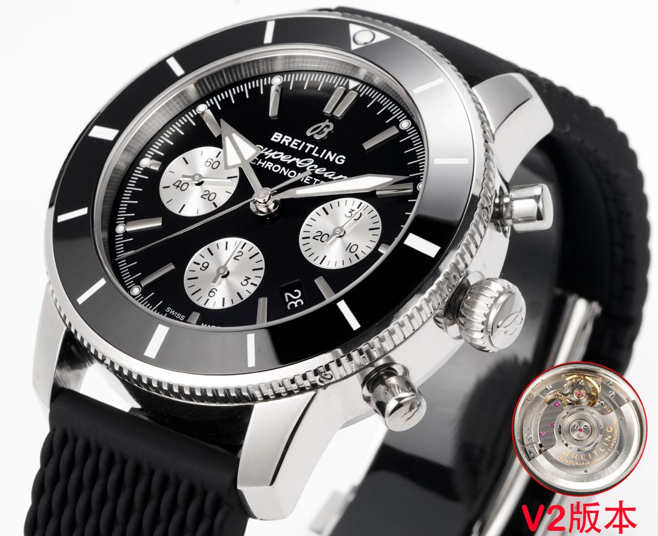 100-Year Super Ocean Chronograph 46: Breitling’s Adventure and Discovery Watch - 图片 4