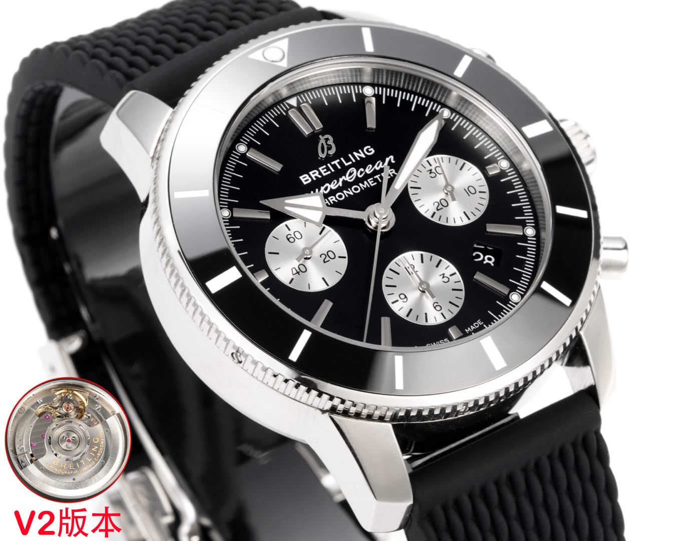 100-Year Super Ocean Chronograph 46: Breitling’s Adventure and Discovery Watch - 图片 5