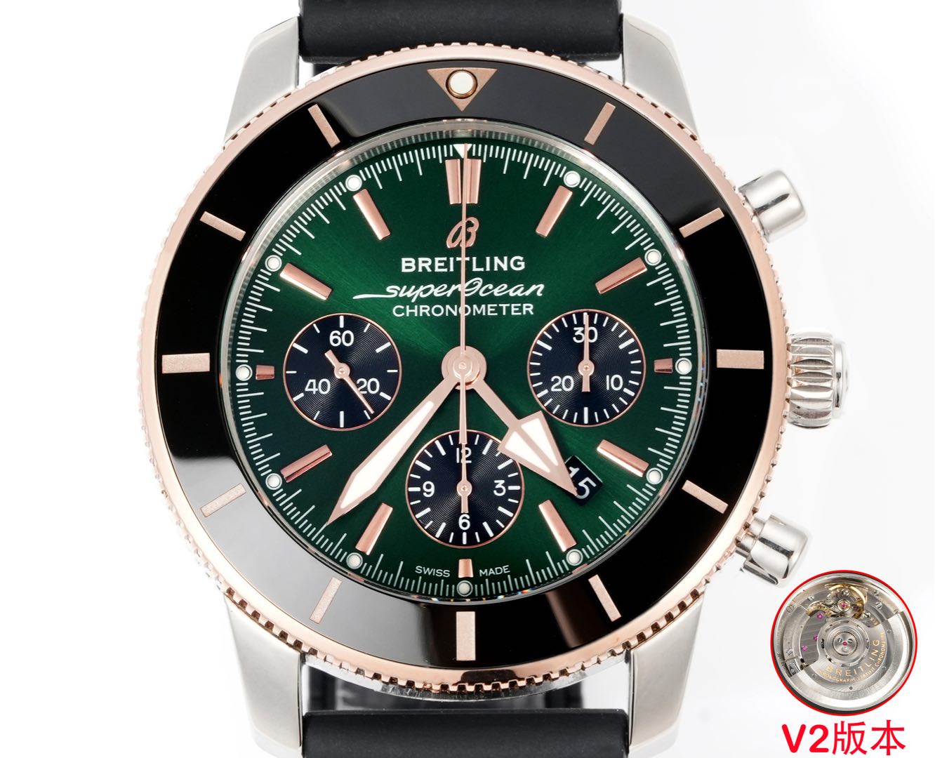 Breitling Super Ocean Chronography 46: 100-Year Spirit and Ocean Culture Timepiece with Unique Features - 图片 2