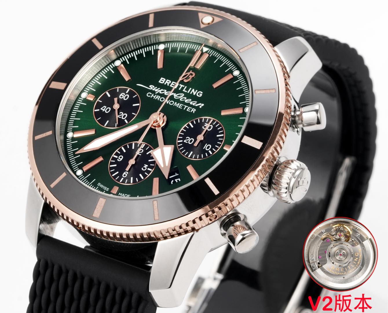 Breitling Super Ocean Chronography 46: 100-Year Spirit and Ocean Culture Timepiece with Unique Features - 图片 4