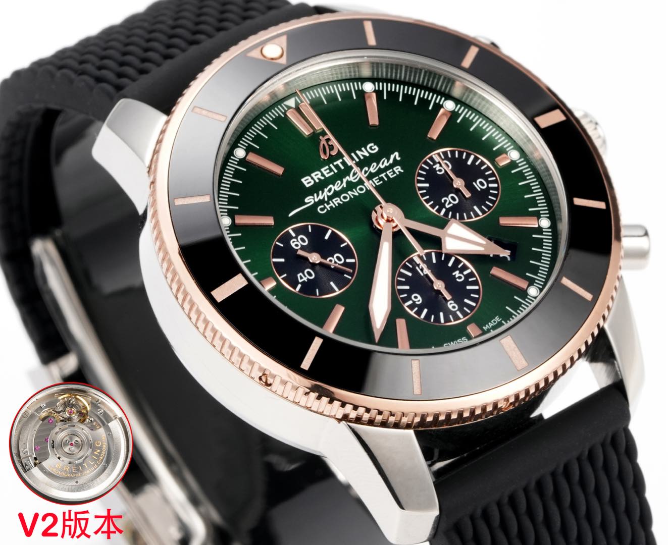 Breitling Super Ocean Chronography 46: 100-Year Spirit and Ocean Culture Timepiece with Unique Features - 图片 5