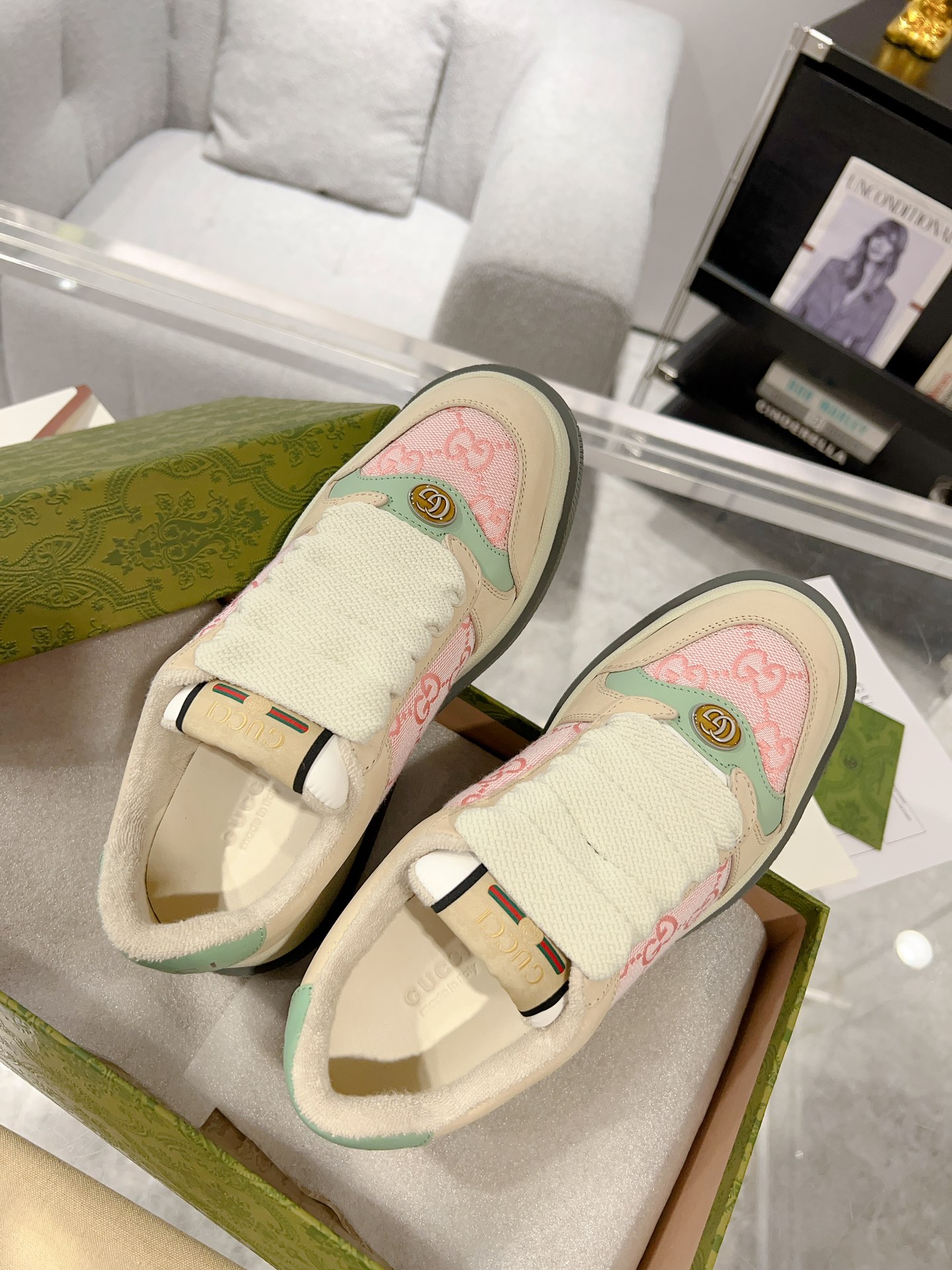 Gucci Screenerシリーズ パンプス厚底カジュアルシューズ