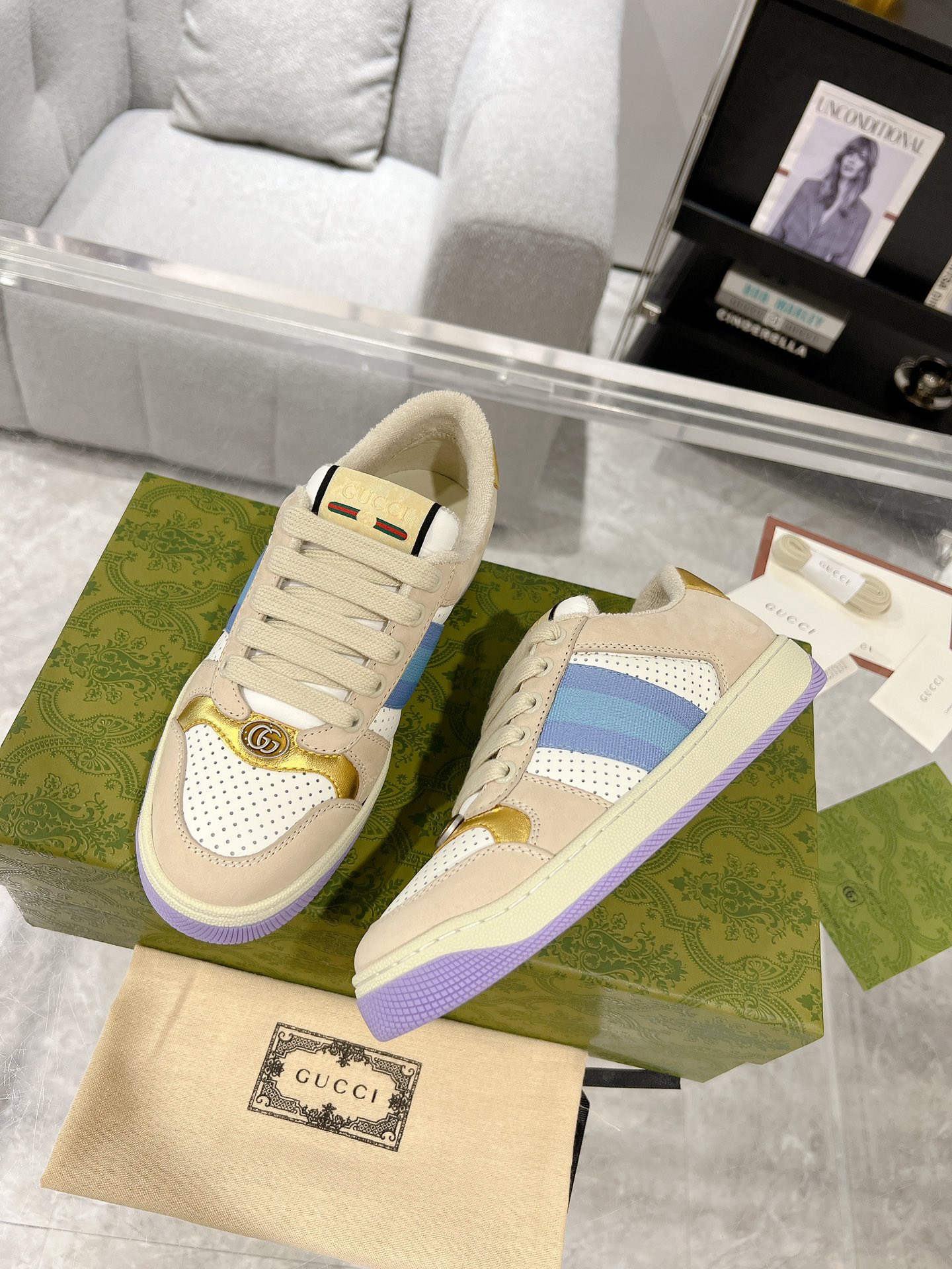 古驰 Gucci 经典高奢皮鞋鞋履高跟鞋 #799716B0 3