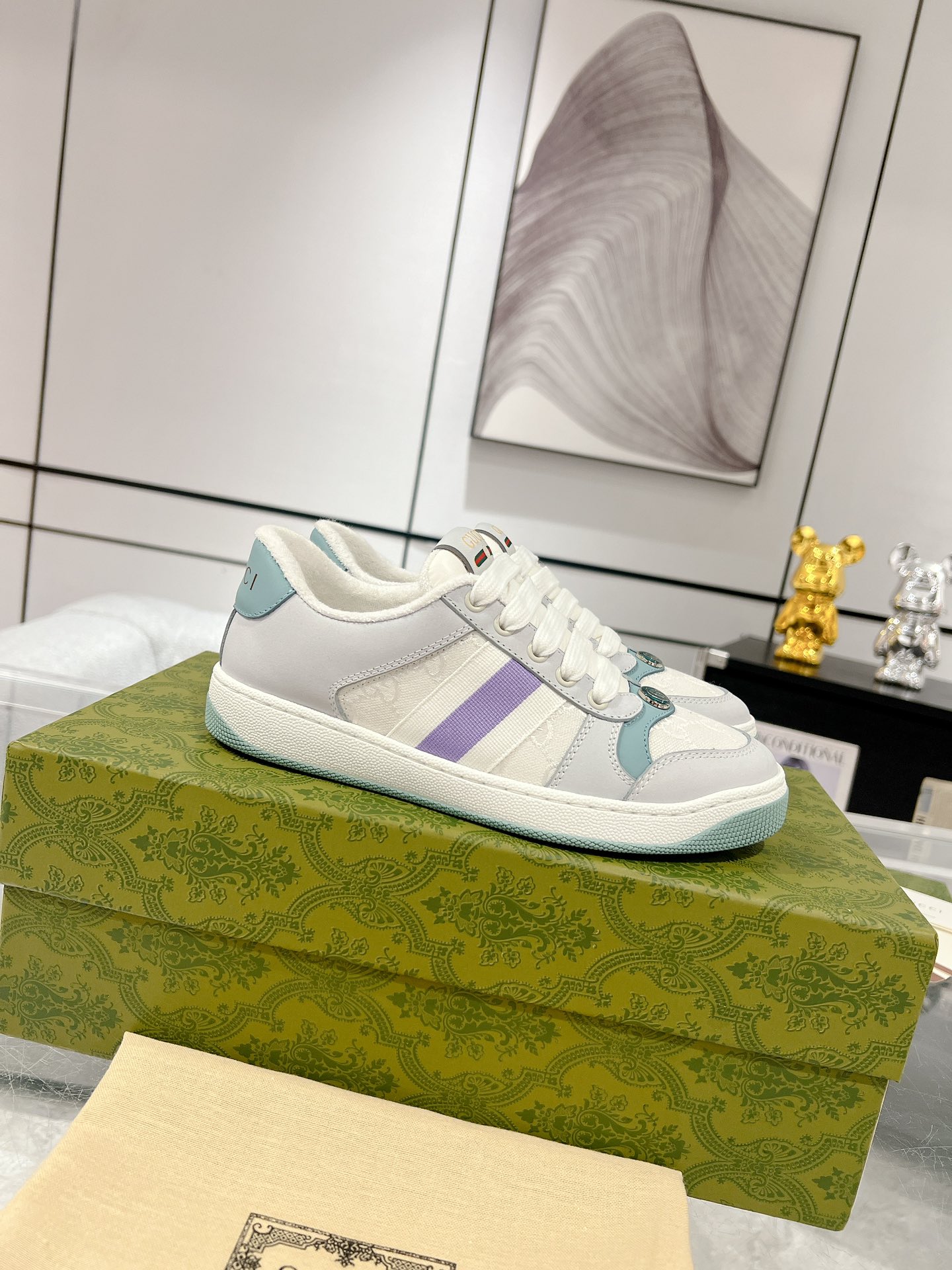 古驰 Gucci 经典高奢皮鞋鞋履高跟鞋 #F5B23F4F 2
