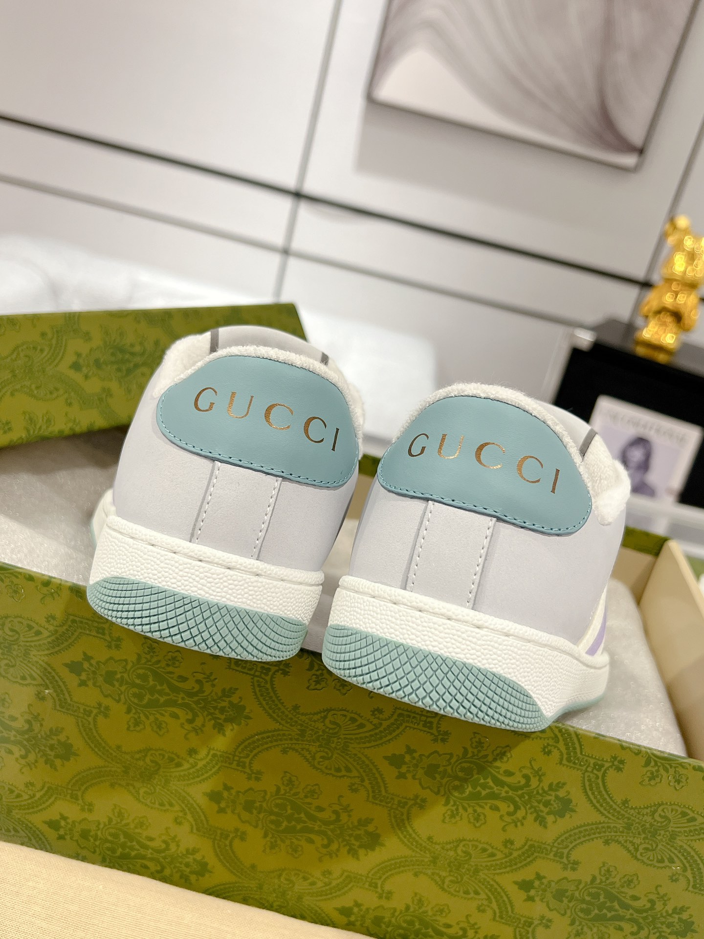 古驰 Gucci 经典高奢皮鞋鞋履高跟鞋 #F5B23F4F 8