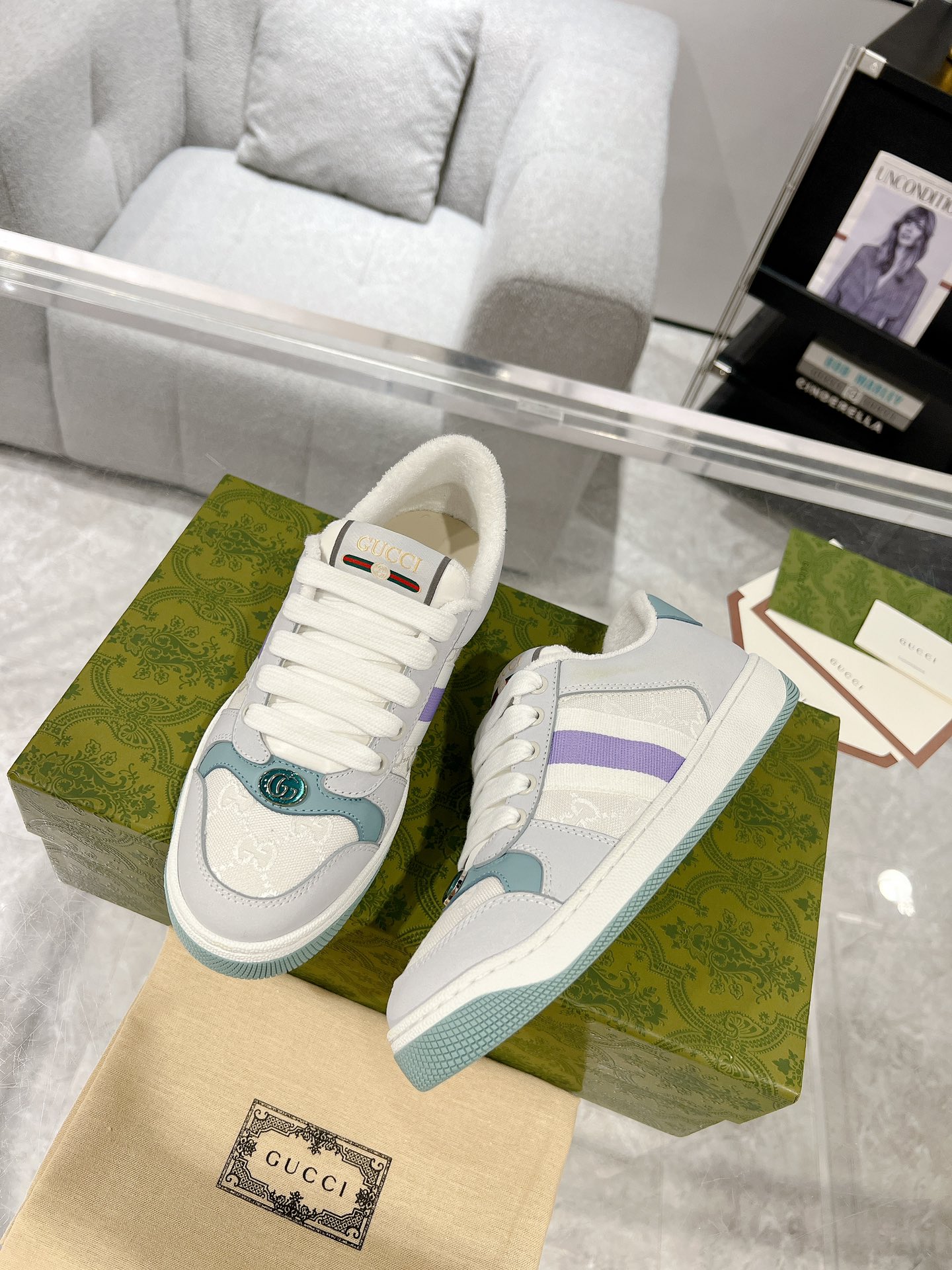 古驰 Gucci 经典高奢皮鞋鞋履高跟鞋 #F5B23F4F 3