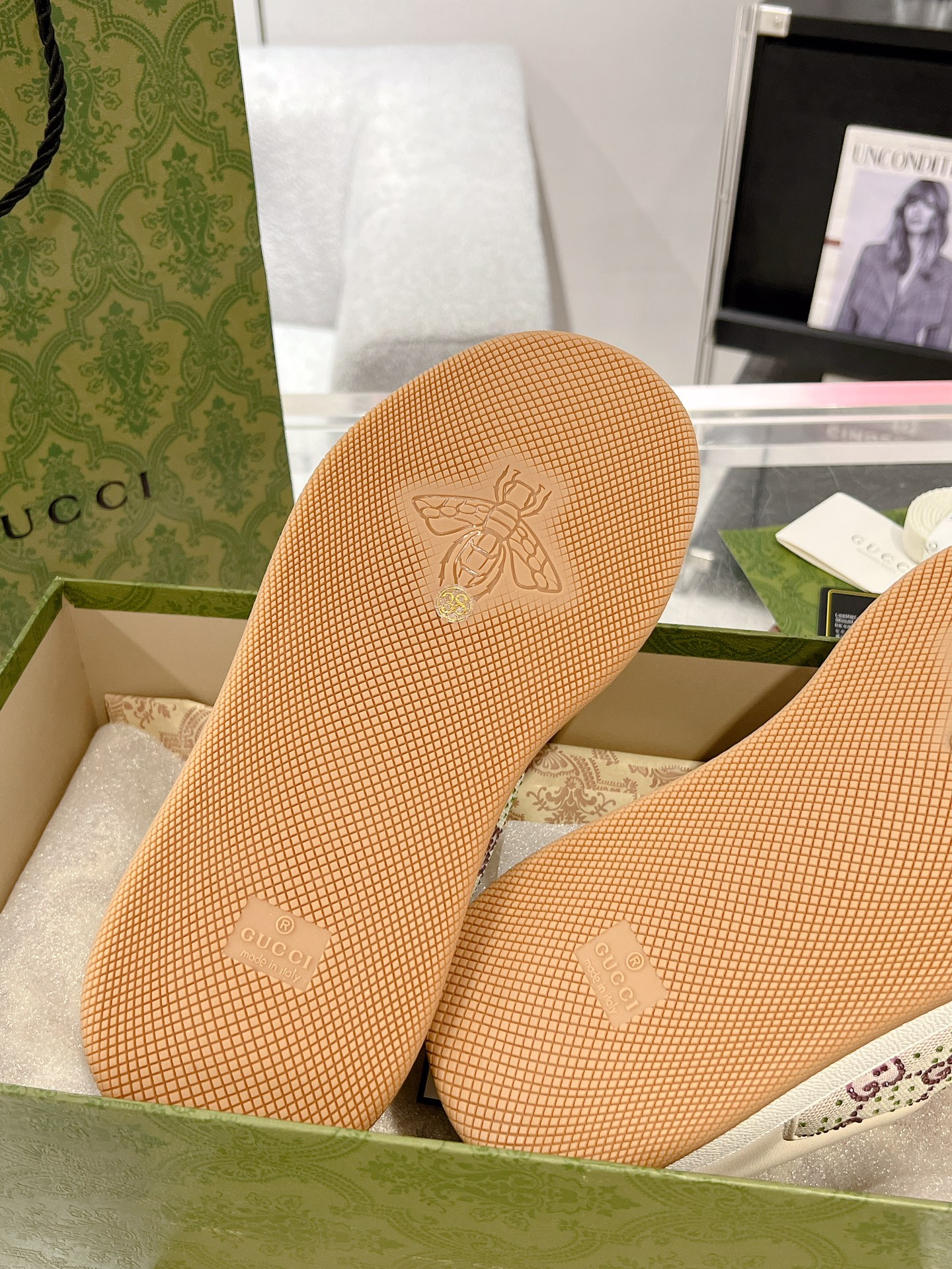 Gucci Screenerシリーズ 最新款厚底スニーカー カップル用 6cm増高