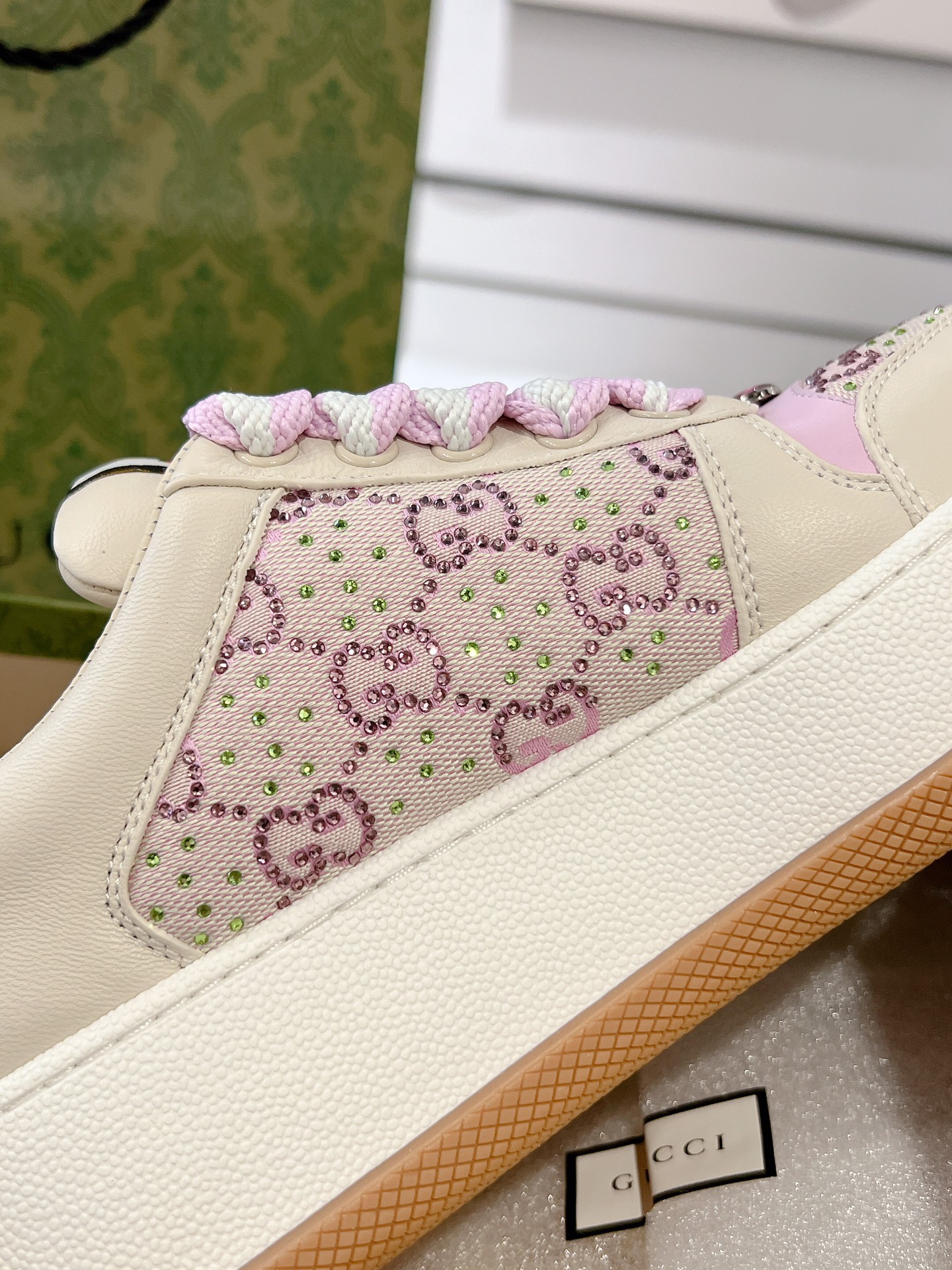 Gucci Screenerシリーズ 最新款厚底スニーカー カップル用 6cm増高