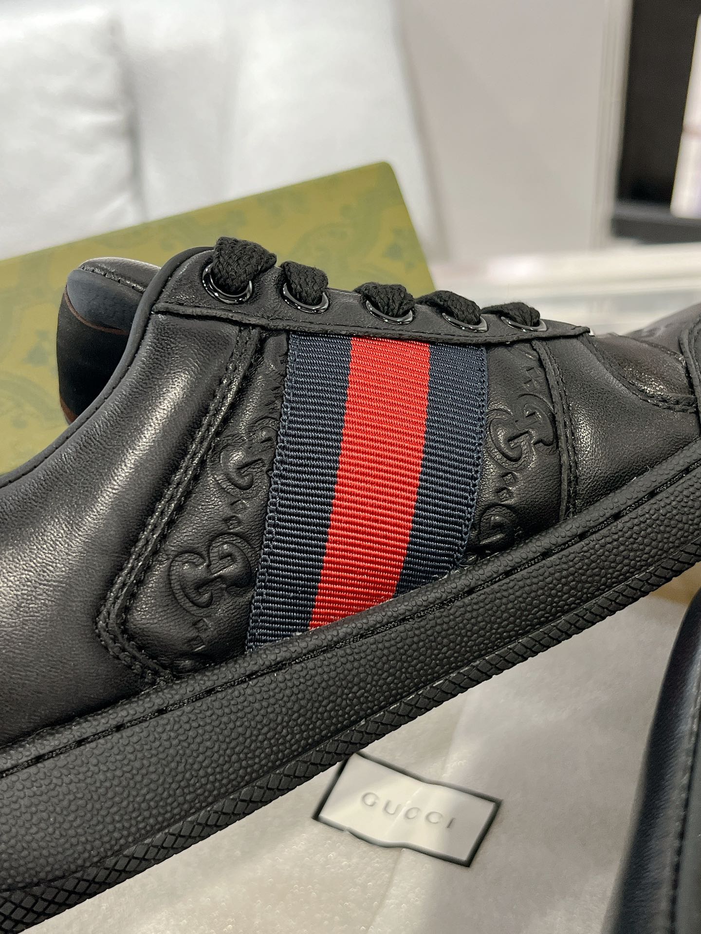 Gucci Screenerシリーズ カップル向け スポーツシューズ