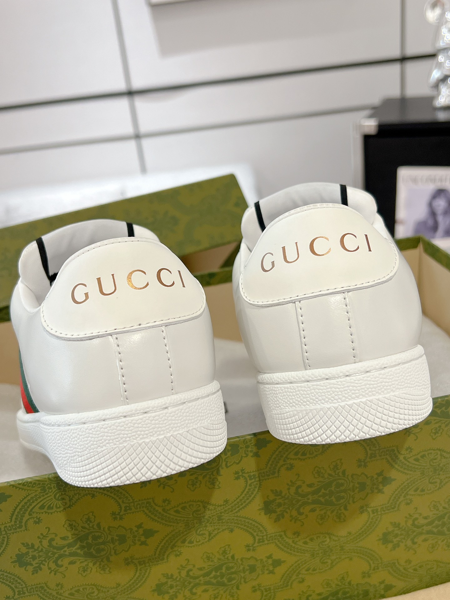 Gucci Screenerシリーズ カップル向け スポーツシューズ