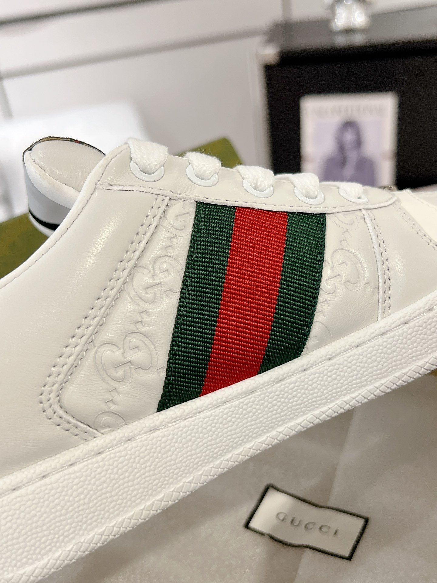 Gucci Screenerシリーズ カップル向け スポーツシューズ