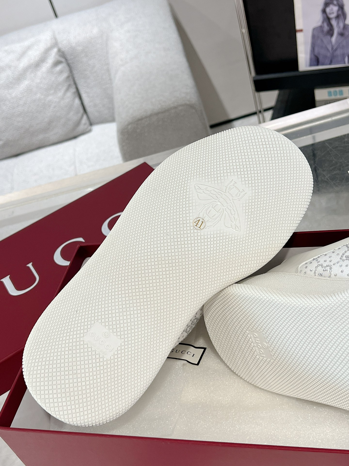 Gucci Screenerシリーズ 女款 厚底脏脏鞋 6cm増高