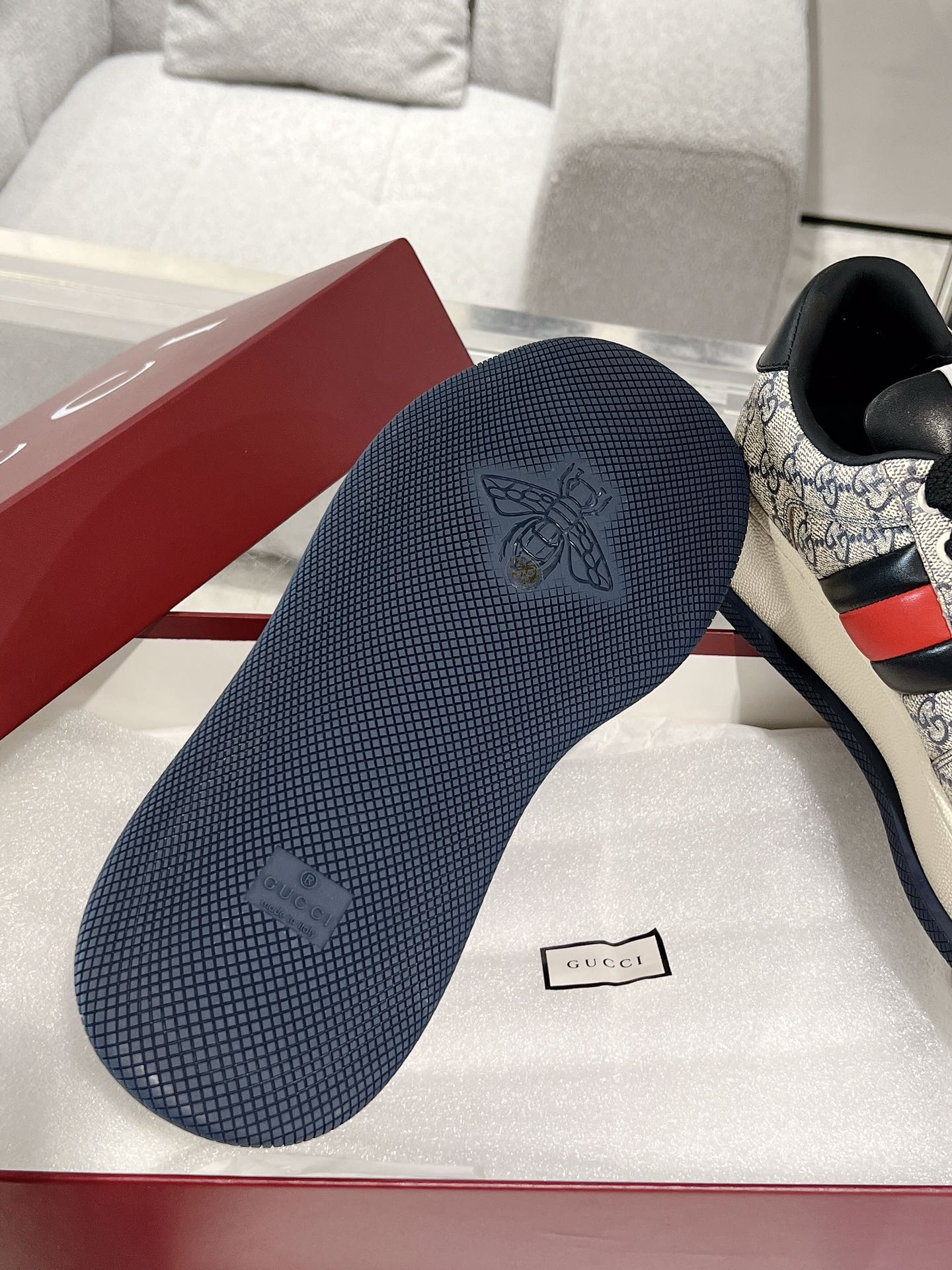 Gucci Screenerシリーズ厚底スポーツシューズ カップル向け6cm増高