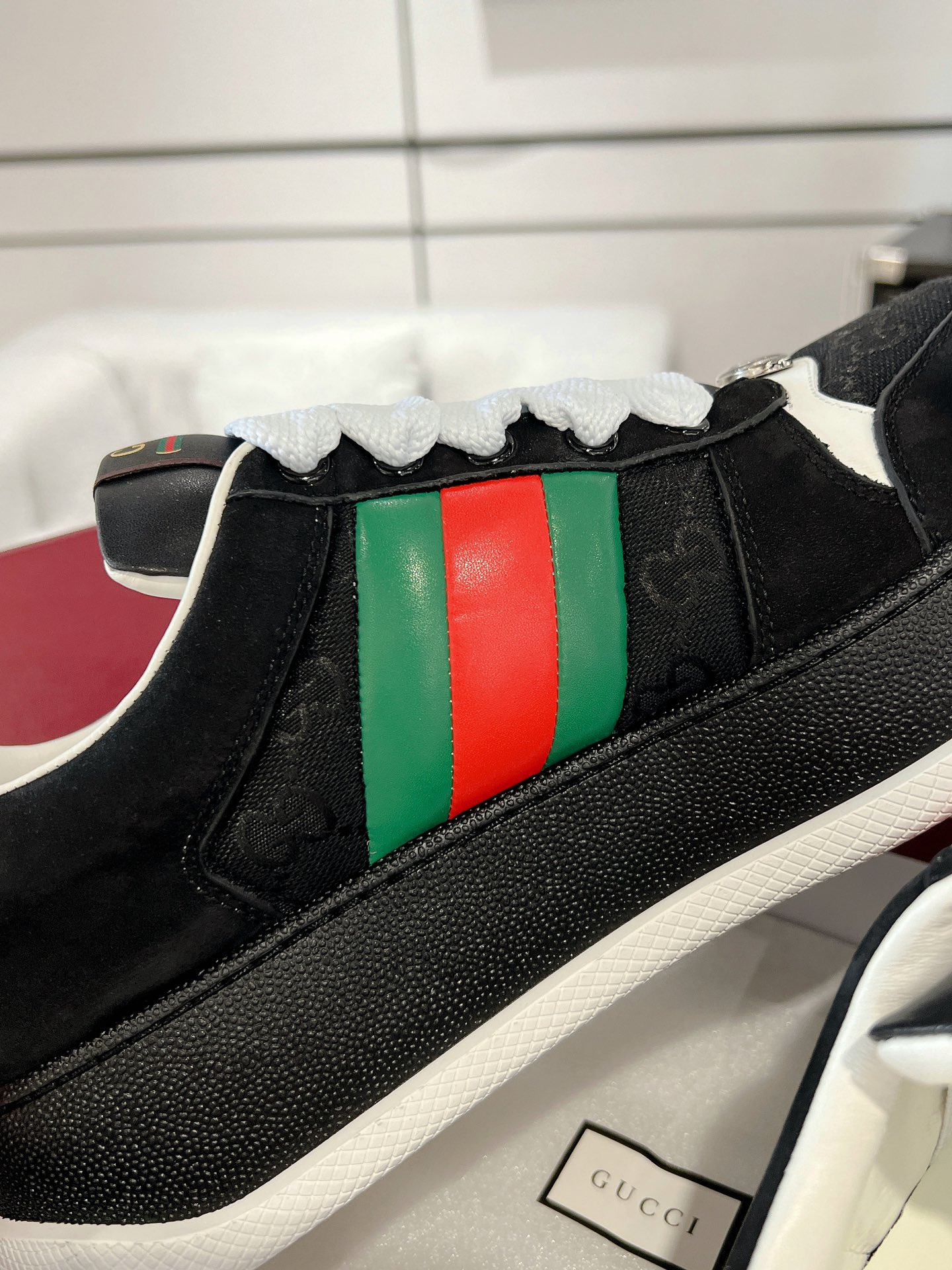 Gucci Screenerシリーズ 厚底スポーツシューズ カップル向け 6cm増高