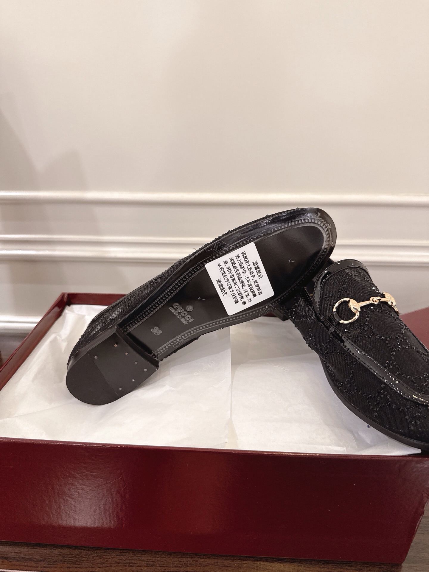 Gucci Jordaan Loafer Shoes for Women, Slip-On Style, Comfortable and Elegant 10 i1752079709649 260 0 8