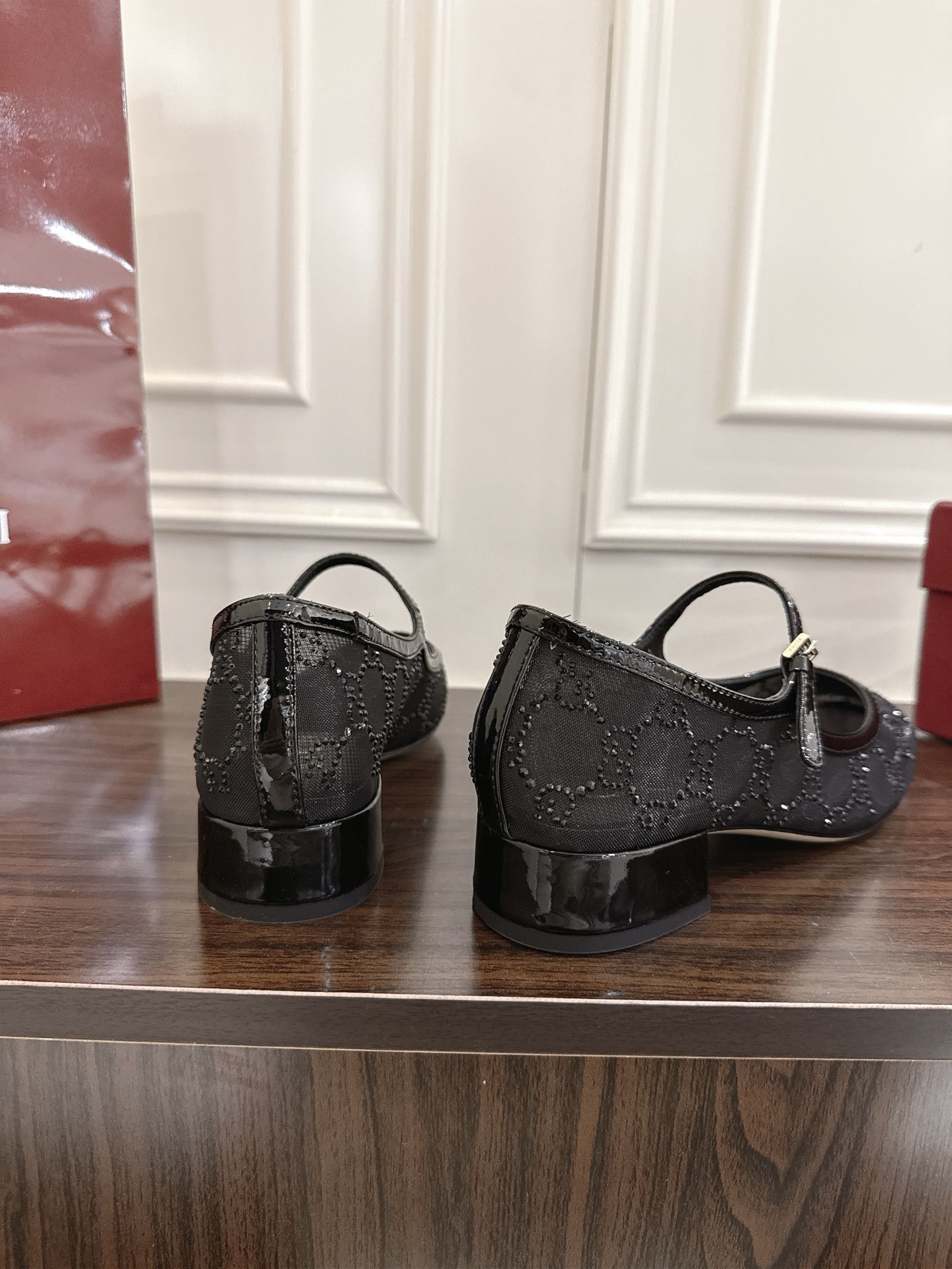 Gucci Women's Black Mary Jane Ballerina Shoes with Iconic Logo, Sizes 35-42 9 i1752570911754 6218 0 7